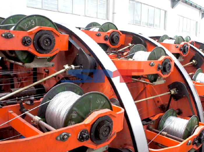 JLY筐籃式撚股合繩機